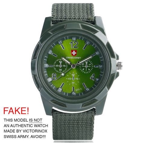 how to spot fake swiss army watch|swiss army watches counterfeit.